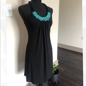 Amy Byer T-back braided dress Small